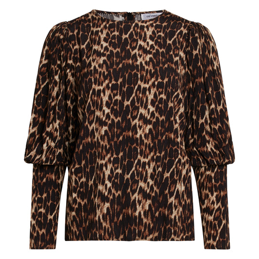 Co'couture - Nabia Blouse - Leopard